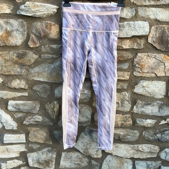 Calia Energize collection pink purple gray marble leggings size XS NEW - Picture 7 of 12
